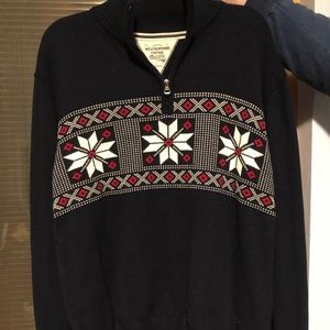 Christmas Quarter-Zip Sweater